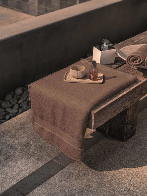 Crest Brownie Bath Towel