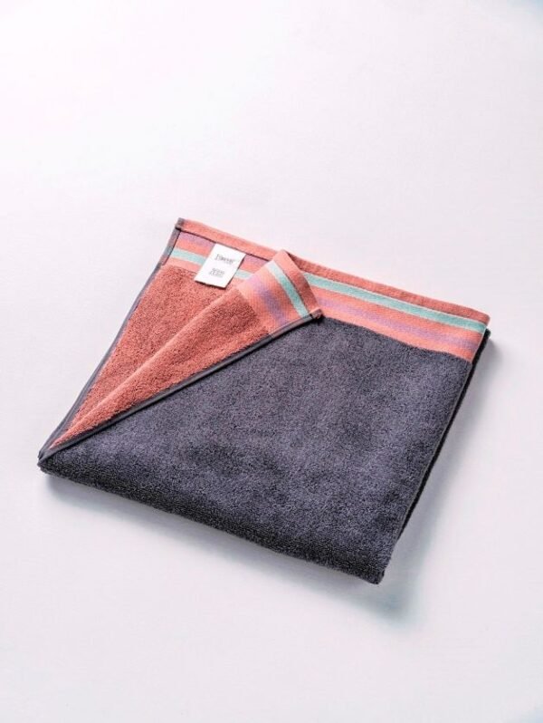 Zest Natural Charcoal Bath Towel - Image 2