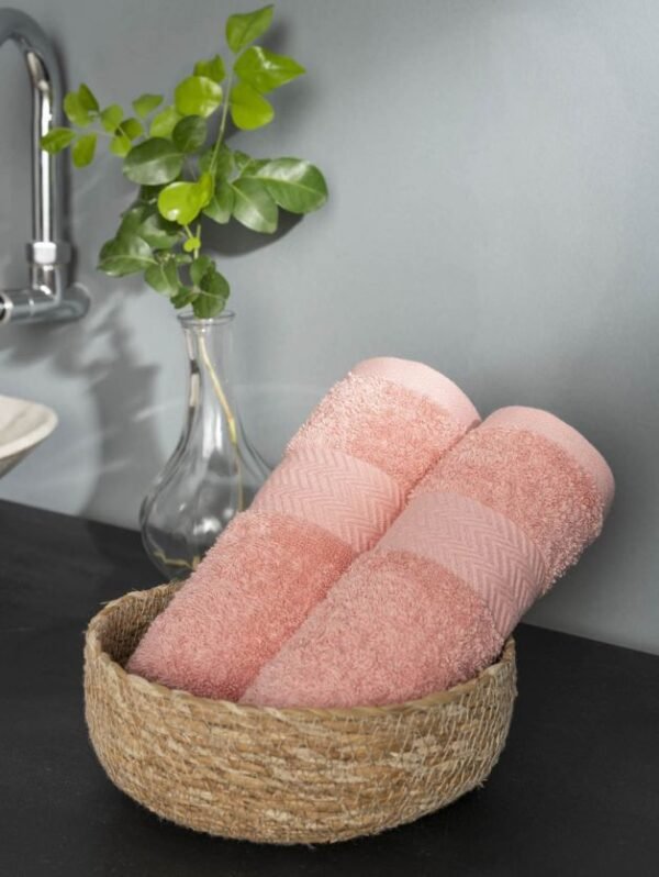 Orange Towel - 500gsm - Image 2
