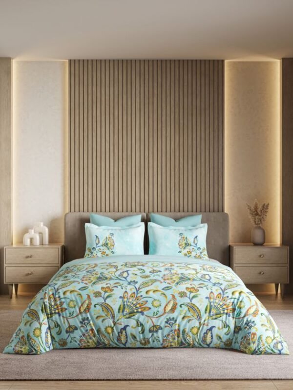 light blue Bed Sheet Set