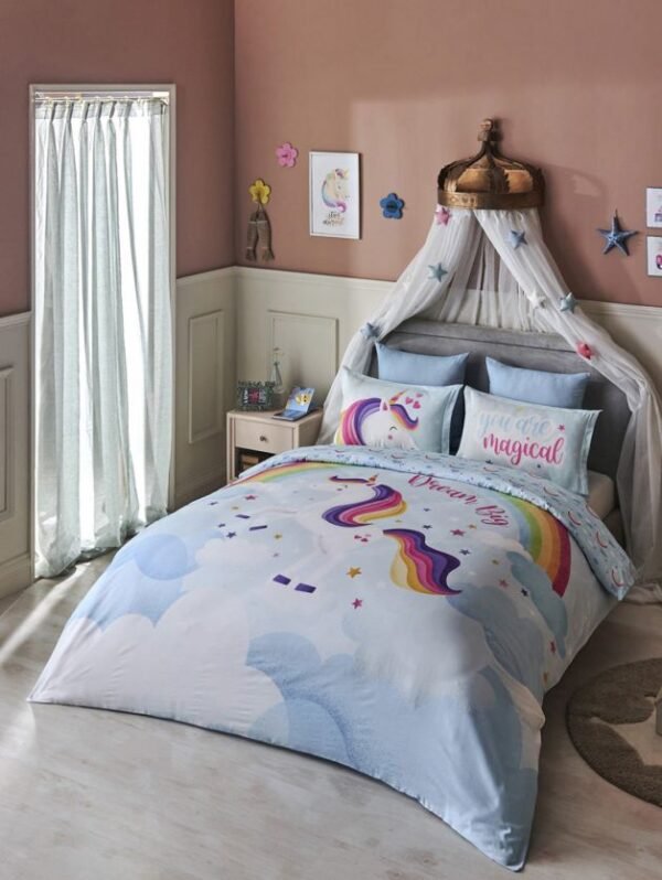 Unicorn-SINGLE BEDSHEET SET