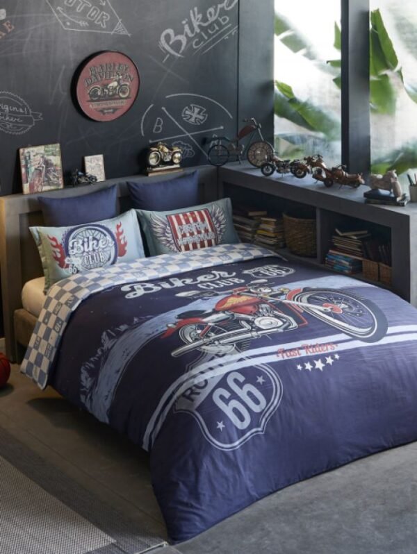Biker Club-SINGLE BEDSHEET SET